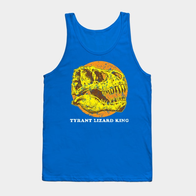Tyrant Lizard King Tank Top by Shamus_Beyale